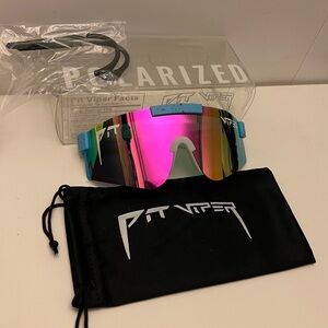 brand New Pit Viper Pink/Blue/Yellow